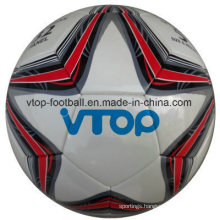 Machine Stitched White Football High Quality